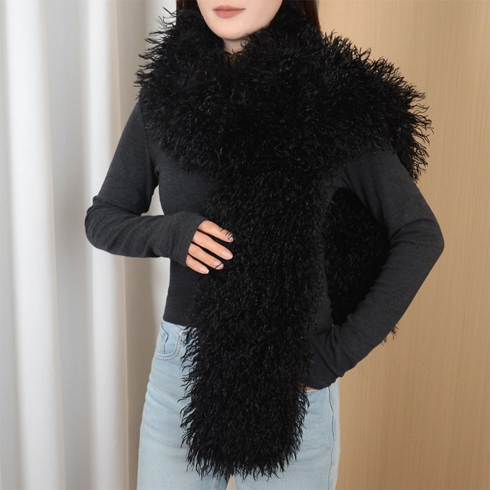 Cashmere Scarf - وشاح أنيق من الصوف الصناعي بطول