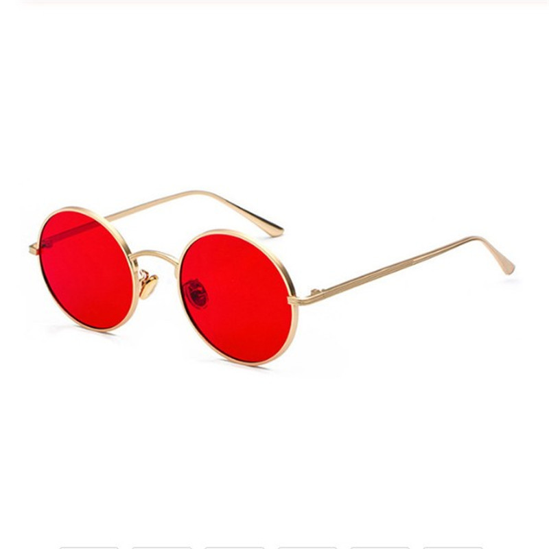 Designer Sunglasses - نظارات شمسية دائرية كلاسيكية جديدة للرجال