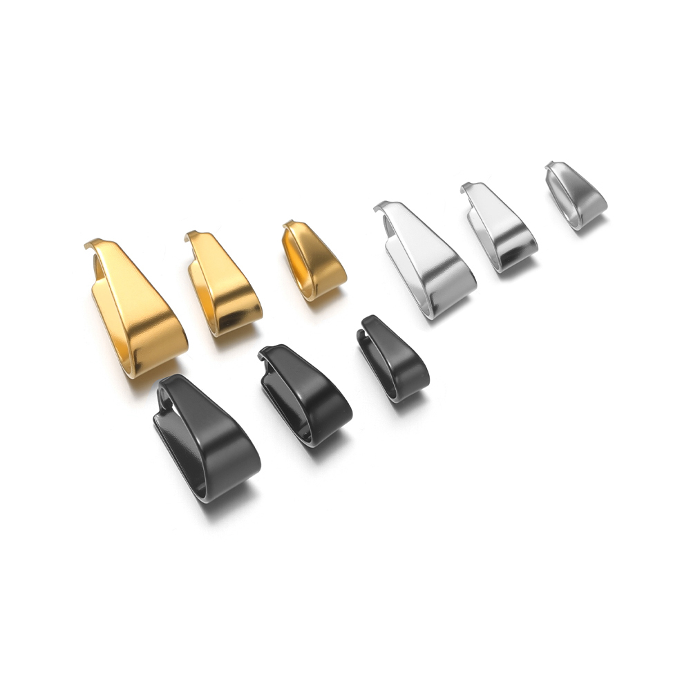 Gold Plated Jewelry - 50 قطعة مشابك تثبيت من الفولاذ