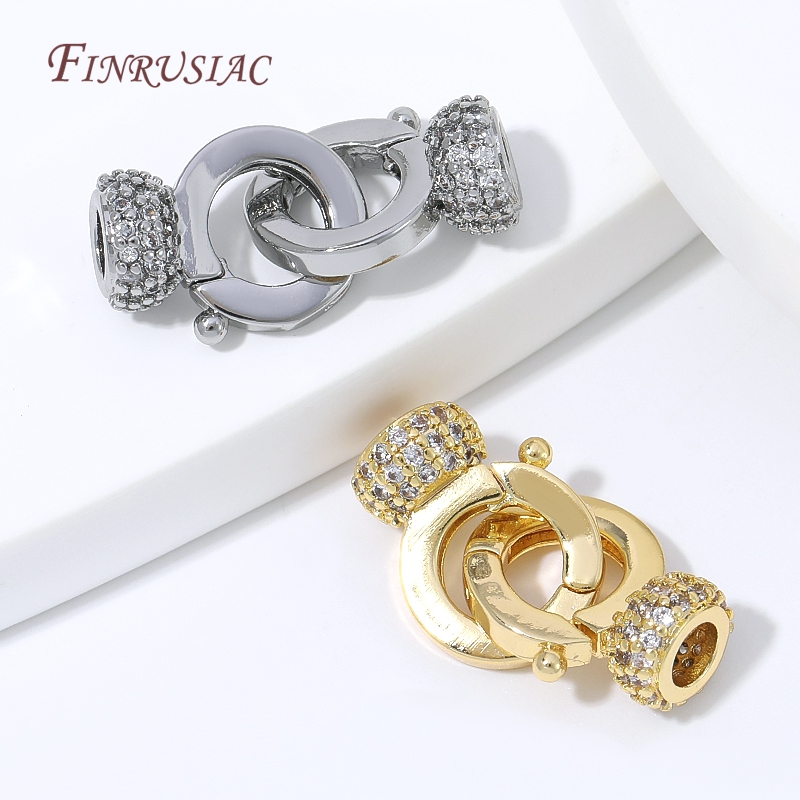 Gold Plated Jewelry - مشبك مجوهرات من النحاس المطلي بالذهب