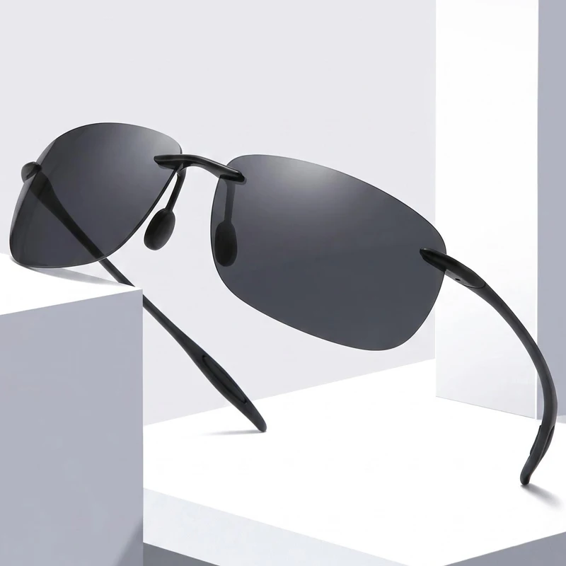 Sunglasses Uv400 - نظارات شمسية جديدة للرجال، خفيفة الوزن