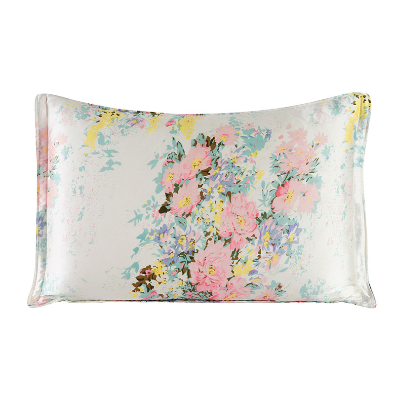 Silk Pillowcase - جانب واحد المخدة 1 قطعة 100%