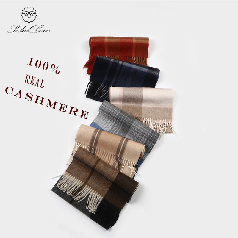 100% الكشمير وشاح منقوشة مع شر - مراجعة Cashmere Scarf وسعره