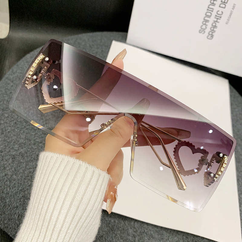 نظارات شمسية جديدة بتصميم قطعة - مراجعة Sunglasses Uv400 وسعره