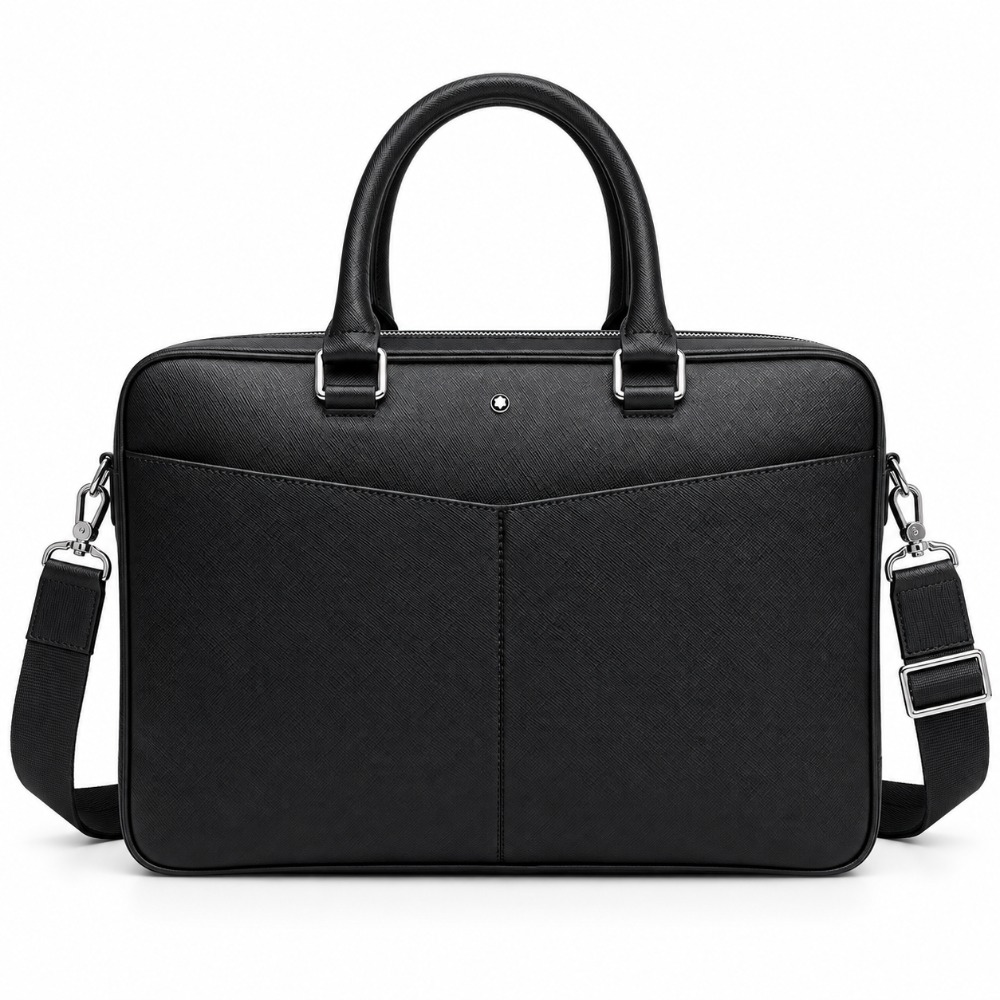 حقيبة رجالية فاخرة للأعمال، مص - مراجعة Leather Briefcase وسعره