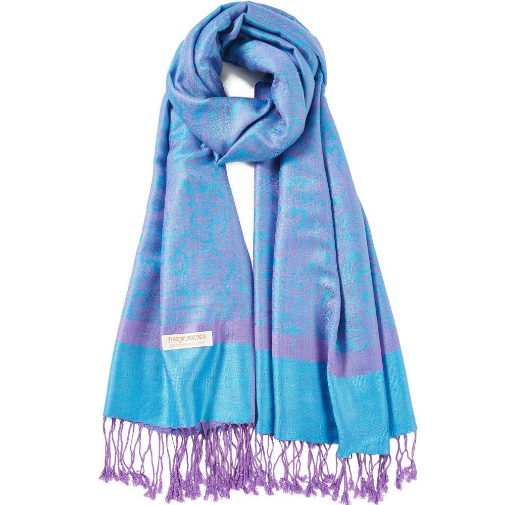 بيزلي الباشمينا الحرير شال الج - مراجعة Cashmere Scarf وسعره