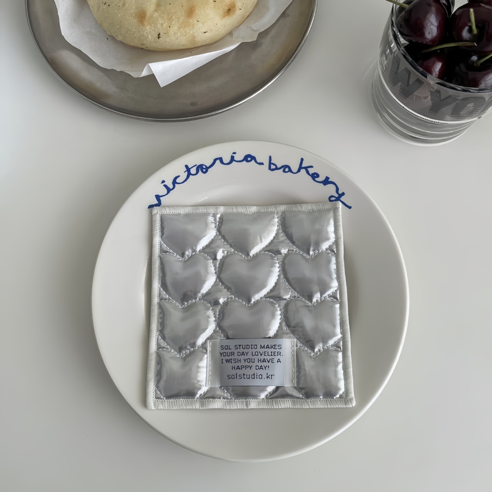 كوستر قطني مبطن بتصميم كوري عص - مراجعة Marble Coaster Set وسعره