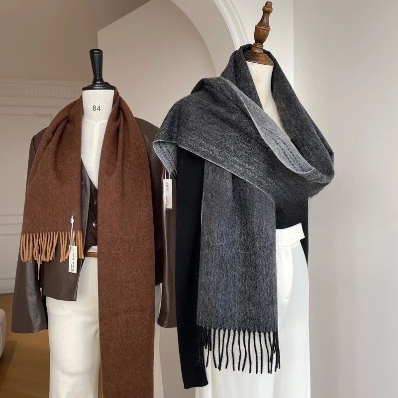 وشاح نسائي عالي الجودة من الصو - مراجعة Cashmere Scarf وسعره