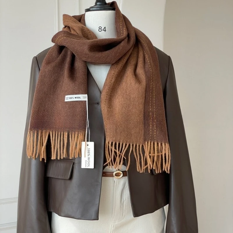 وشاح نسائي عالي الجودة من الصو - مراجعة Cashmere Scarf وسعره