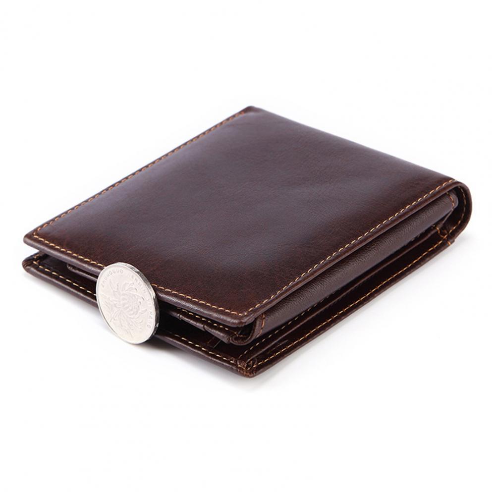 محفظة رجالية عتيقة بتصميم كلاس - مراجعة Leather Wallet Men وسعره