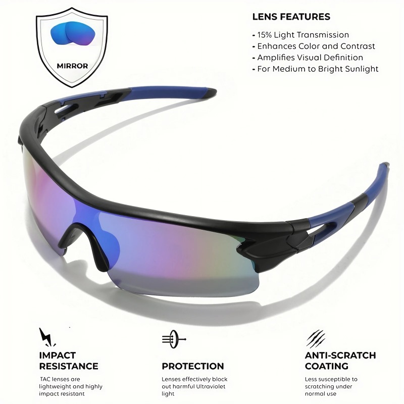 نظارات شمسية رياضية مستقطبة اح - مراجعة Sunglasses Uv400 وسعره