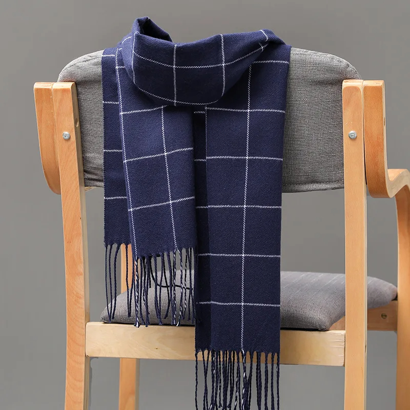 2023 جديد الشتاء الرجال وشاح ا - مراجعة Cashmere Scarf وسعره