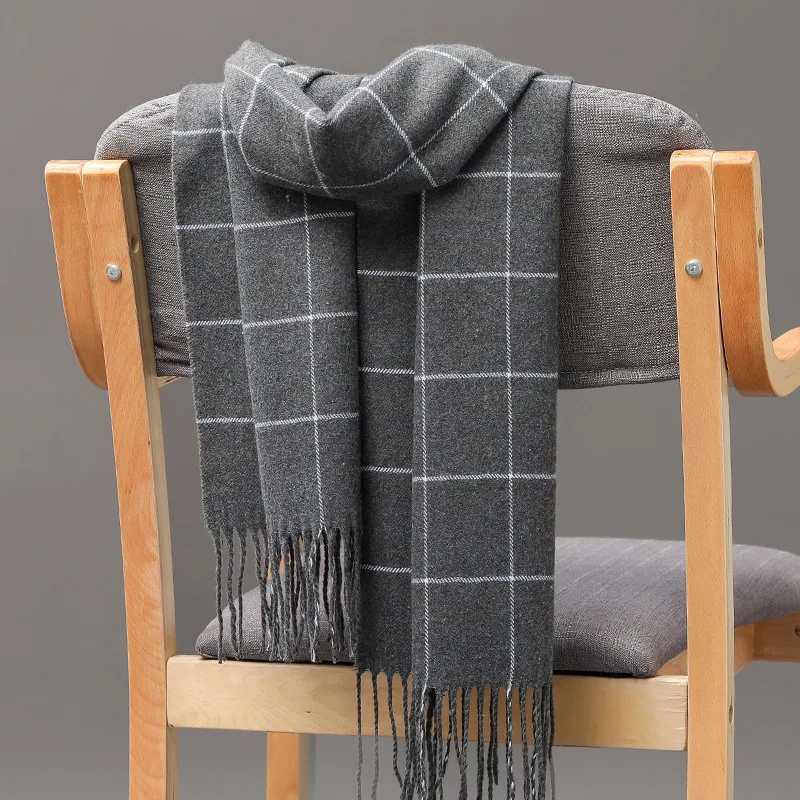 2023 جديد الشتاء الرجال وشاح ا - مراجعة Cashmere Scarf وسعره