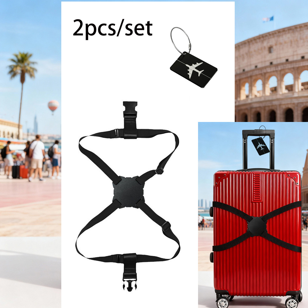 مجموعة من قطعتين: بطاقات أمتعة - مراجعة Travel Luggage Set وسعره