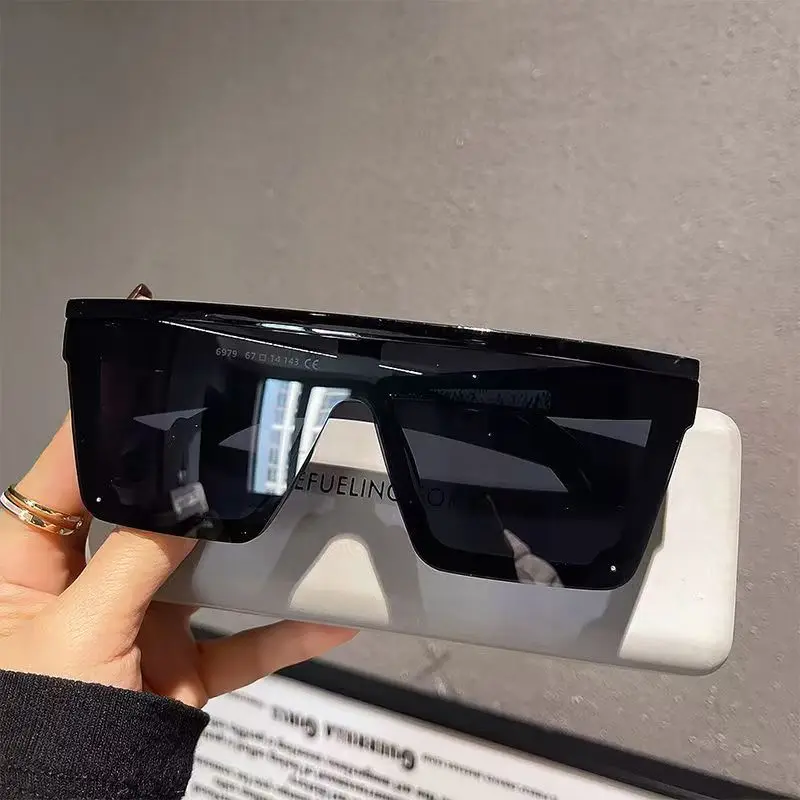 نظارات شمسية مربعة كلاسيكية لل - مراجعة Sunglasses Uv400 وسعره
