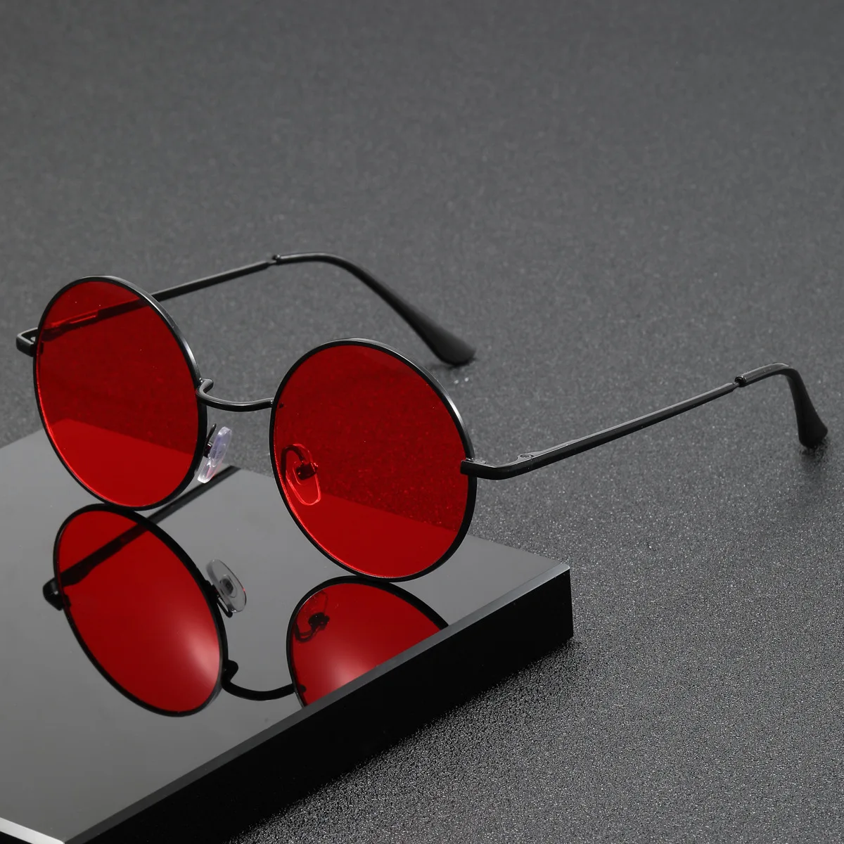 نظارات شمسية نسائية صغيرة مستد - مراجعة Sunglasses Uv400 وسعره