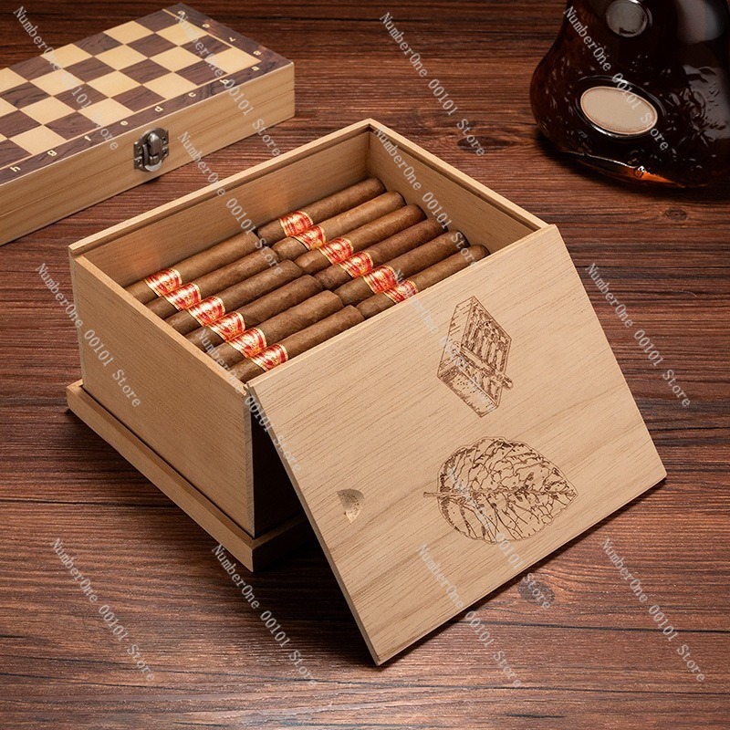 صندوق سيجار فاخر من خشب الأرز، - مراجعة Premium Cigar Case وسعره