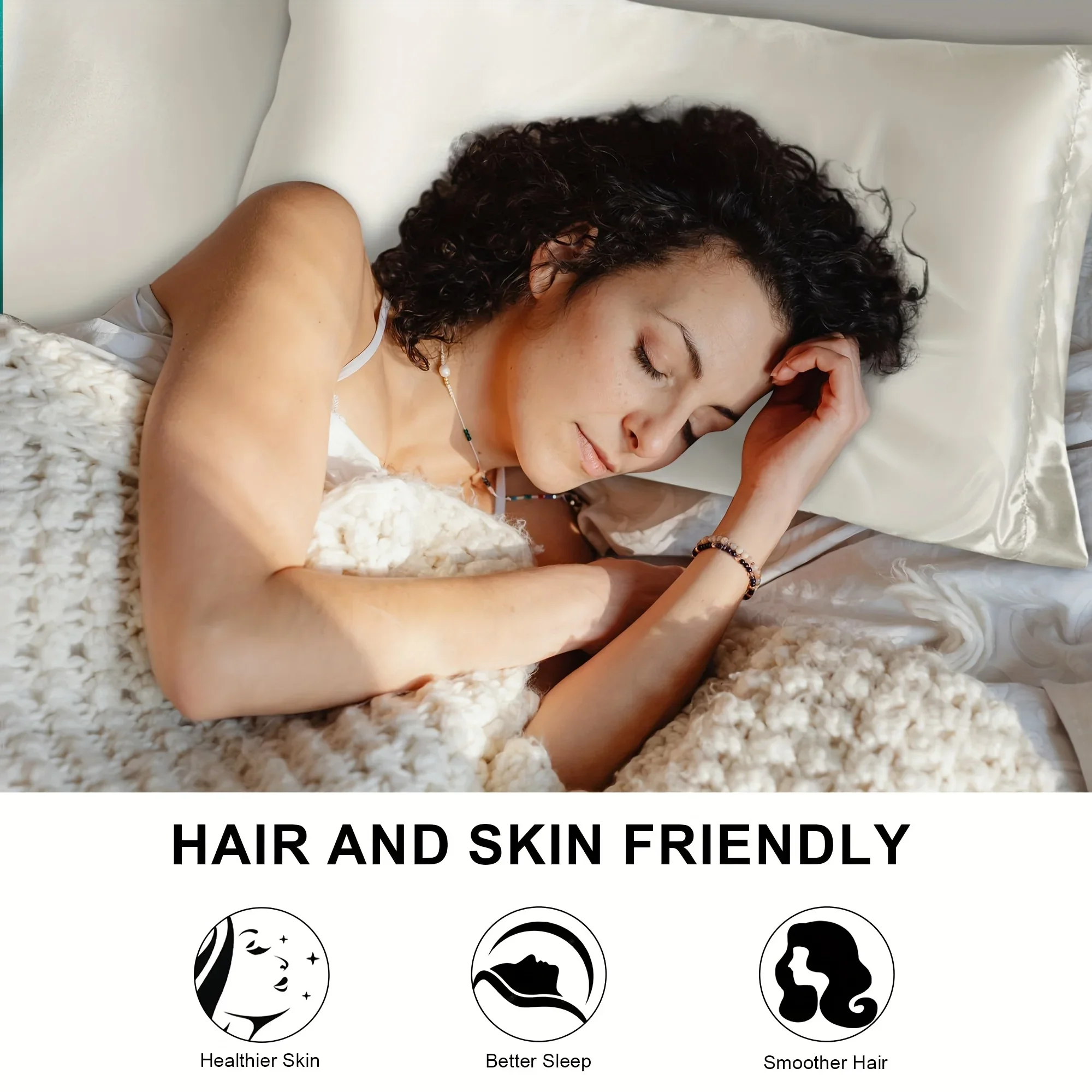 قطعتان من كيس وسادة مغلف من ال - مراجعة Silk Pillowcase وسعره