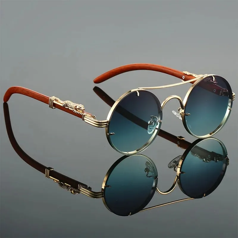 نظارات شمسية دائرية كلاسيكية ل - مراجعة Sunglasses Uv400 وسعره