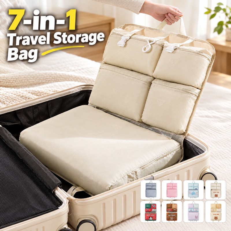 حقيبة تخزين متعددة الاستخدامات - مراجعة Travel Luggage Set وسعره