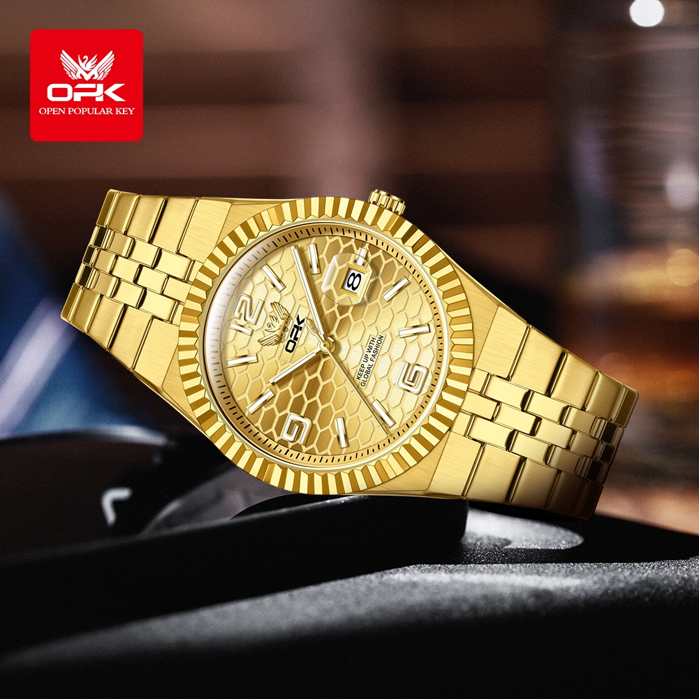 OPK 8186 ساعة رجال الأعمال ستا - مراجعة Luxury Watch Men وسعره